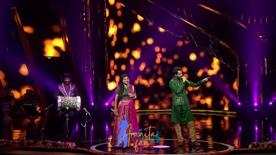 Appearance 7 on episode 12 of Indian Idol 12 (3)
Arunita Kanjilal's 7th appearance on the 12th episode of Indian Idol 12
Duet: Arunita Kanjila and Sahil Solanki
Picture Courtesy: Set India
Song: London Thumakda
Broadcast Date: 3rd January 2021
Keywords: Arunita Kanjilal;Indian Idol 12;episode 12;Appearance 7