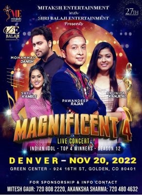 20 November 2022 - Live concert in Golden, Colorado
20 November, Golden, Colorado
