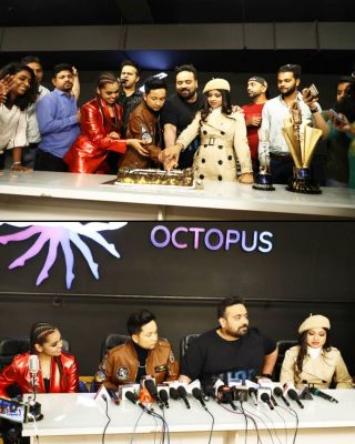 Arunita Kanjilal with Raj Surani, 18th of August at Octopus Entertainment
The press conference held on the 18th of August at Octopus Entertainment.
Date: August 18, 2021
Credit: Octopus Entertainment
Keywords: Octopus Entertainment;Arunita Kanjilal