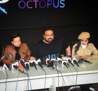 Arunita Kanjilal with Raj Surani, 18th of August at Octopus Entertainment
The press conference held on the 18th of August at Octopus Entertainment.
Date: August 18, 2021
Credit: Octopus Entertainment
Keywords: Octopus Entertainment;Arunita Kanjilal