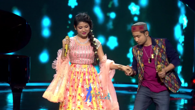 Appearance 18 episode 24 of Indian Idol 12 (12)
Arunita Kanjilal's 18th Appearance was on episode 24 of Indian Idol 12
Song: Kya Yahi Pyar Hai/क्या यही प्यार है
Co-Singer: Pawandeep Rajan
Indian Idol 12, Episode 24
Broadcast Date: 14th February 2021
Host: Bharti Singh and Haarsh Limbachiyaa
Episode Name: Love Special
Courtesy: Set India
Keywords: Arunita Kanjilal;Indian Idol 12;episode 24;Appearance 18