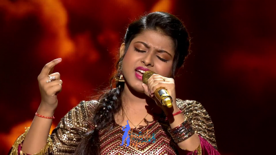 Appearance 19 episode 26 of Indian Idol 12 (8)
Arunita Kanjilal's 19th Appearance was on episode 26 of Indian Idol 12
Song: Satyam Shivam Sundaram
Broadcast Date: 21st February 2021
Guest: Pyarelal Sharma 
Episode: Live In Concert Special
Courtesy: Set India
Keywords: Arunita Kanjilal;Indian Idol 12;episode 26;Appearance 19