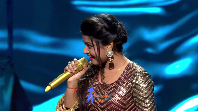 Appearance 20 episode 26 of Indian Idol 12 (11)
Arunita Kanjilal's 20th Appearance was on episode 26 of Indian Idol 12
Song: Tere Mere Beech Mein Kaisa Hai Ye Bandhan
Broadcast Date: 21st February 2021
Guest: Pyarelal Sharma 
Episode: Live In Concert Special
Courtesy: Set India
Keywords: Arunita Kanjilal;Indian Idol 12;episode 26;Appearance 20