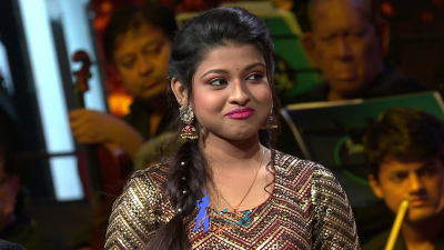 Appearance 20 episode 26 of Indian Idol 12 (15)
Arunita Kanjilal's 20th Appearance was on episode 26 of Indian Idol 12
Song: Tere Mere Beech Mein Kaisa Hai Ye Bandhan
Broadcast Date: 21st February 2021
Guest: Pyarelal Sharma 
Episode: Live In Concert Special
Courtesy: Set India
Keywords: Arunita Kanjilal;Indian Idol 12;episode 26;Appearance 20