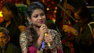 Appearance 20 episode 26 of Indian Idol 12 (16)
Arunita Kanjilal's 20th Appearance was on episode 26 of Indian Idol 12
Song: Tere Mere Beech Mein Kaisa Hai Ye Bandhan
Broadcast Date: 21st February 2021
Guest: Pyarelal Sharma 
Episode: Live In Concert Special
Courtesy: Set India
Keywords: Arunita Kanjilal;Indian Idol 12;episode 26;Appearance 20