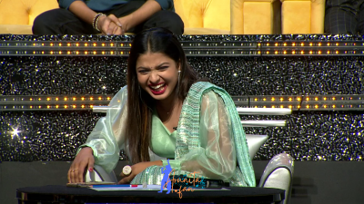 Arunita Kanjilal on SSS2 Day 19 pic- (31)
Captain Arunita Kanjilal 's some beautiful moments in Superstar Singer Season 2, Day 19
Broadcast Date: 25th June 2022
Picture Courtesy: Sony TV India
Keywords: Arunita Kanjilal;Day 19;Episode 19;Superstar Singer Season 2