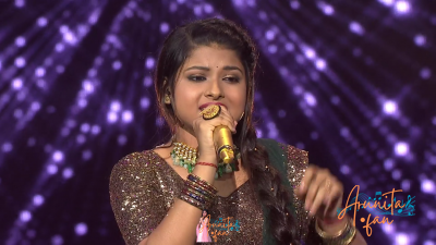Appearance 27 episode 29 of Indian Idol 12 (9)
Arunita Kanjilal's 27th Appearance was on episode 29 of Indian Idol 12
27. Dhadak Title Song
Broadcast Date: 6th March 2021
Episode: Ajay Atul Episode
Courtesy: Set India
Keywords: Arunita Kanjilal;Indian Idol 12;episode 29;Appearance 27