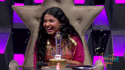 Arunita Kanjilal on Superstar Singer Season 3-Day1 (10)
Captain Arunita Kanjilal's some special moments in Superstar Singer Season 3, Day 1
Broadcast Date: 9 March 2024
Picture Courtesy: Sony TV India
Keywords: Superstar Singer Season 3, Arunita Kanjilal