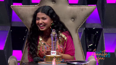 Arunita Kanjilal on Superstar Singer Season 3-Day1 (11)
Captain Arunita Kanjilal's some special moments in Superstar Singer Season 3, Day 1
Broadcast Date: 9 March 2024
Picture Courtesy: Sony TV India
Keywords: Superstar Singer Season 3, Arunita Kanjilal