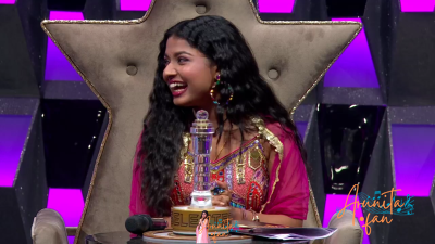 Arunita Kanjilal on Superstar Singer Season 3-Day1 (12)
Captain Arunita Kanjilal's some special moments in Superstar Singer Season 3, Day 1
Broadcast Date: 9 March 2024
Picture Courtesy: Sony TV India
Keywords: Superstar Singer Season 3, Arunita Kanjilal