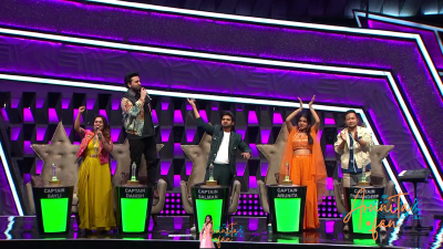 Arunita Kanjilal on Superstar Singer Season 3-Day1 (19)
Captain Arunita Kanjilal's some special moments in Superstar Singer Season 3, Day 1
Broadcast Date: 9 March 2024
Picture Courtesy: Sony TV India
Keywords: Superstar Singer Season 3, Arunita Kanjilal