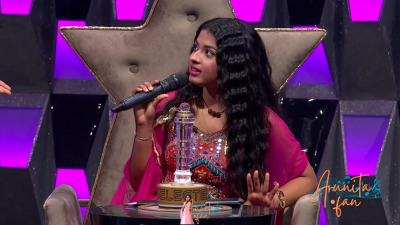 Arunita Kanjilal on Superstar Singer Season 3-Day1 (25)
Captain Arunita Kanjilal's some special moments in Superstar Singer Season 3, Day 1
Broadcast Date: 9 March 2024
Picture Courtesy: Sony TV India
Keywords: Superstar Singer Season 3, Arunita Kanjilal