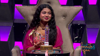 Arunita Kanjilal on Superstar Singer Season 3-Day1 (32)
Captain Arunita Kanjilal's some special moments in Superstar Singer Season 3, Day 1
Broadcast Date: 9 March 2024
Picture Courtesy: Sony TV India
Keywords: Superstar Singer Season 3, Arunita Kanjilal