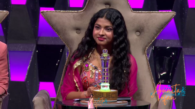 Arunita Kanjilal on Superstar Singer Season 3-Day1 (33)
Captain Arunita Kanjilal's some special moments in Superstar Singer Season 3, Day 1
Broadcast Date: 9 March 2024
Picture Courtesy: Sony TV India
Keywords: Superstar Singer Season 3, Arunita Kanjilal