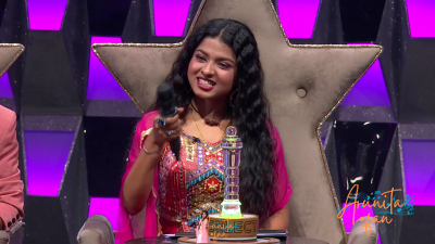 Arunita Kanjilal on Superstar Singer Season 3-Day1 (36)
Captain Arunita Kanjilal's some special moments in Superstar Singer Season 3, Day 1
Broadcast Date: 9 March 2024
Picture Courtesy: Sony TV India
Keywords: Superstar Singer Season 3, Arunita Kanjilal