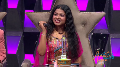 Arunita Kanjilal on Superstar Singer Season 3-Day1 (37)
Captain Arunita Kanjilal's some special moments in Superstar Singer Season 3, Day 1
Broadcast Date: 9 March 2024
Picture Courtesy: Sony TV India
Keywords: Superstar Singer Season 3, Arunita Kanjilal