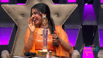 Arunita Kanjilal on Superstar Singer Season 3-Day1 (43)
Captain Arunita Kanjilal's some special moments in Superstar Singer Season 3, Day 1
Broadcast Date: 9 March 2024
Picture Courtesy: Sony TV India
Keywords: Superstar Singer Season 3, Arunita Kanjilal