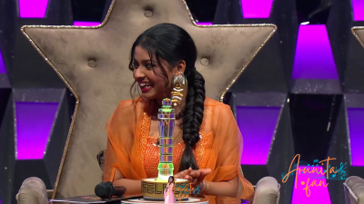 Arunita Kanjilal on Superstar Singer Season 3-Day1 (46)
Captain Arunita Kanjilal's some special moments in Superstar Singer Season 3, Day 1
Broadcast Date: 9 March 2024
Picture Courtesy: Sony TV India
Keywords: Superstar Singer Season 3, Arunita Kanjilal