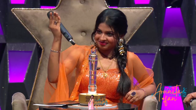 Arunita Kanjilal on Superstar Singer Season 3-Day1 (47)
Captain Arunita Kanjilal's some special moments in Superstar Singer Season 3, Day 1
Broadcast Date: 9 March 2024
Picture Courtesy: Sony TV India
Keywords: Superstar Singer Season 3, Arunita Kanjilal