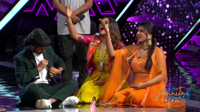 Arunita Kanjilal on Superstar Singer Season 3-Day1 (52)
Captain Arunita Kanjilal's some special moments in Superstar Singer Season 3, Day 1
Broadcast Date: 9 March 2024
Picture Courtesy: Sony TV India
Keywords: Superstar Singer Season 3, Arunita Kanjilal