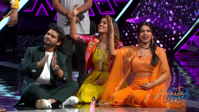 Arunita Kanjilal on Superstar Singer Season 3-Day1 (53)
Captain Arunita Kanjilal's some special moments in Superstar Singer Season 3, Day 1
Broadcast Date: 9 March 2024
Picture Courtesy: Sony TV India
Keywords: Superstar Singer Season 3, Arunita Kanjilal