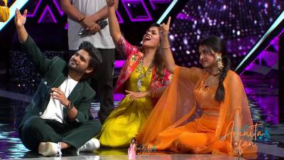 Arunita Kanjilal on Superstar Singer Season 3-Day1 (54)
Captain Arunita Kanjilal's some special moments in Superstar Singer Season 3, Day 1
Broadcast Date: 9 March 2024
Picture Courtesy: Sony TV India
Keywords: Superstar Singer Season 3, Arunita Kanjilal