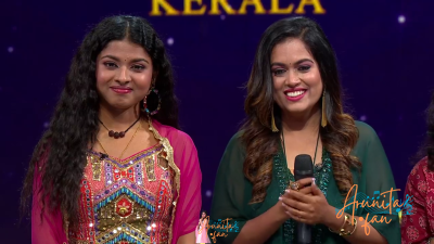 Arunita Kanjilal on Superstar Singer Season 3-Day1 (8)
Captain Arunita Kanjilal's some special moments in Superstar Singer Season 3, Day 1
Broadcast Date: 9 March 2024
Picture Courtesy: Sony TV India
Keywords: Superstar Singer Season 3, Arunita Kanjilal