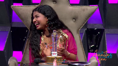 Arunita Kanjilal on Superstar Singer Season 3-Day1 (9)
Captain Arunita Kanjilal's some special moments in Superstar Singer Season 3, Day 1
Broadcast Date: 9 March 2024
Picture Courtesy: Sony TV India
Keywords: Superstar Singer Season 3, Arunita Kanjilal