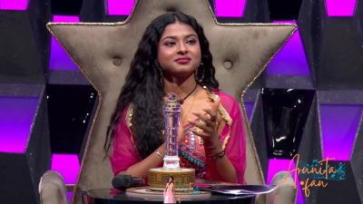 Arunita Kanjilal on Superstar Singer Season 3-Day2 (11)
Captain Arunita Kanjilal's some special moments in Superstar Singer Season 3, Day 2
Broadcast Date: 10 March 2024
Picture Courtesy: Sony TV India
Keywords: Superstar Singer Season 3, Arunita Kanjilal, Day 2