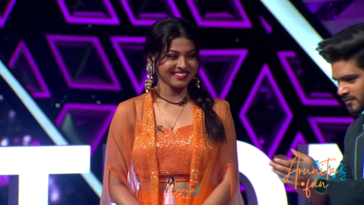 Arunita Kanjilal on Superstar Singer Season 3-Day2 (20)
Captain Arunita Kanjilal's some special moments in Superstar Singer Season 3, Day 2
Broadcast Date: 10 March 2024
Picture Courtesy: Sony TV India
Keywords: Superstar Singer Season 3, Arunita Kanjilal, Day 2