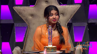 Arunita Kanjilal on Superstar Singer Season 3-Day2 (23)
Captain Arunita Kanjilal's some special moments in Superstar Singer Season 3, Day 2
Broadcast Date: 10 March 2024
Picture Courtesy: Sony TV India
Keywords: Superstar Singer Season 3, Arunita Kanjilal, Day 2