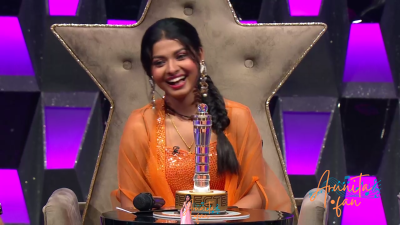 Arunita Kanjilal on Superstar Singer Season 3-Day2 (25)
Captain Arunita Kanjilal's some special moments in Superstar Singer Season 3, Day 2
Broadcast Date: 10 March 2024
Picture Courtesy: Sony TV India
Keywords: Superstar Singer Season 3, Arunita Kanjilal, Day 2