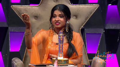 Arunita Kanjilal on Superstar Singer Season 3-Day2 (27)
Captain Arunita Kanjilal's some special moments in Superstar Singer Season 3, Day 2
Broadcast Date: 10 March 2024
Picture Courtesy: Sony TV India
Keywords: Superstar Singer Season 3, Arunita Kanjilal, Day 2