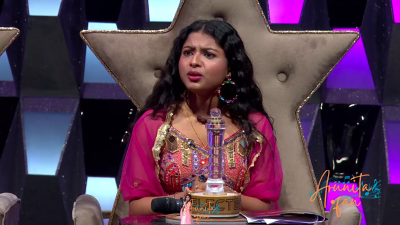 Arunita Kanjilal on Superstar Singer Season 3-Day2 (30)
Captain Arunita Kanjilal's some special moments in Superstar Singer Season 3, Day 2
Broadcast Date: 10 March 2024
Picture Courtesy: Sony TV India
Keywords: Superstar Singer Season 3, Arunita Kanjilal, Day 2