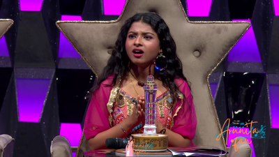 Arunita Kanjilal on Superstar Singer Season 3-Day2 (31)
Captain Arunita Kanjilal's some special moments in Superstar Singer Season 3, Day 2
Broadcast Date: 10 March 2024
Picture Courtesy: Sony TV India
Keywords: Superstar Singer Season 3, Arunita Kanjilal, Day 2