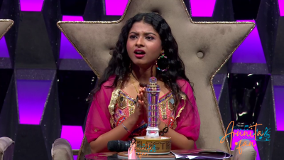 Arunita Kanjilal on Superstar Singer Season 3-Day2 (32)
Captain Arunita Kanjilal's some special moments in Superstar Singer Season 3, Day 2
Broadcast Date: 10 March 2024
Picture Courtesy: Sony TV India
Keywords: Superstar Singer Season 3, Arunita Kanjilal, Day 2