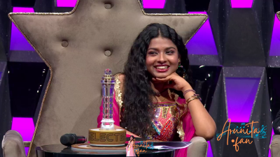 Arunita Kanjilal on Superstar Singer Season 3-Day2 (38)
Captain Arunita Kanjilal's some special moments in Superstar Singer Season 3, Day 2
Broadcast Date: 10 March 2024
Picture Courtesy: Sony TV India
Keywords: Superstar Singer Season 3, Arunita Kanjilal, Day 2