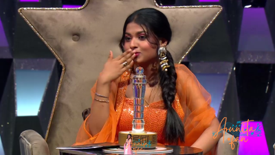 Arunita Kanjilal on Superstar Singer Season 3-Day2 (42)
Captain Arunita Kanjilal's some special moments in Superstar Singer Season 3, Day 2
Broadcast Date: 10 March 2024
Picture Courtesy: Sony TV India
Keywords: Superstar Singer Season 3, Arunita Kanjilal, Day 2