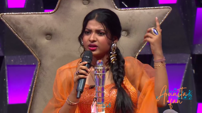 Arunita Kanjilal on Superstar Singer Season 3-Day2 (48)
Captain Arunita Kanjilal's some special moments in Superstar Singer Season 3, Day 2
Broadcast Date: 10 March 2024
Picture Courtesy: Sony TV India
Keywords: Superstar Singer Season 3, Arunita Kanjilal, Day 2