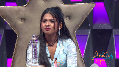 Arunita Kanjilal on Superstar Singer Season 3-Day3 (21)
Captain Arunita Kanjilal's some special moments on the set of Superstar Singer Season 3, Day 3
Broadcast Date: 9 March 2024
Picture Courtesy: Sony TV, India & Content Team Official
Keywords: Superstar Singer Season 3, Arunita Kanjilal