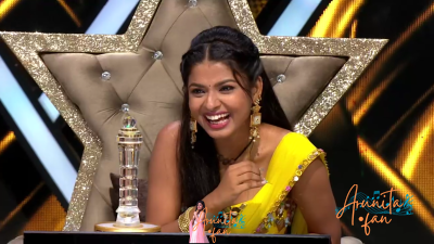 Arunita Kanjilal on Superstar Singer Season 3-Day6 (1)
Captain Arunita Kanjilal's some special moments on the set of Superstar Singer Season 3, Day 6
Broadcast Date: 30 March 2024
Picture Courtesy: Sony TV, India & Content Team Official
Keywords: Superstar Singer Season 3, Arunita Kanjilal