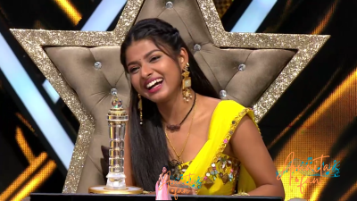 Arunita Kanjilal on Superstar Singer Season 3-Day6 (2)
Captain Arunita Kanjilal's some special moments on the set of Superstar Singer Season 3, Day 6
Broadcast Date: 30 March 2024
Picture Courtesy: Sony TV, India & Content Team Official
Keywords: Superstar Singer Season 3, Arunita Kanjilal