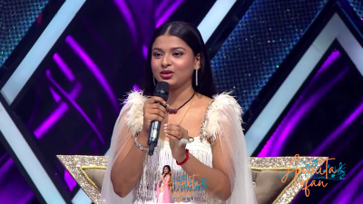 Arunita Kanjilal on Superstar Singer Season 3-Day7 (17)
Captain Arunita Kanjilal's some special moments on the set of Superstar Singer Season 3, Day 7, The Greatest Duets Weekend
Broadcast Date: April 6, 2024
Picture Courtesy: Sony TV, India & Content Team Official
Keywords: Superstar Singer Season 3, Arunita Kanjilal