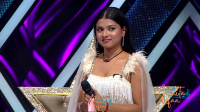 Arunita Kanjilal on Superstar Singer Season 3-Day8 (14)
Captain Arunita Kanjilal's some special moments on the set of Superstar Singer Season 3, Day 8
Broadcast Date: April 7, 2024
Picture Courtesy: Sony TV, India & Content Team Official
Keywords: Superstar Singer Season 3, Arunita Kanjilal