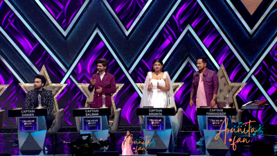 Arunita Kanjilal on Superstar Singer Season 3-Day8 (3)
Captain Arunita Kanjilal's some special moments on the set of Superstar Singer Season 3, Day 8
Broadcast Date: April 7, 2024
Picture Courtesy: Sony TV, India & Content Team Official
Keywords: Superstar Singer Season 3, Arunita Kanjilal