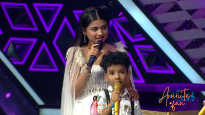 Arunita Kanjilal on Superstar Singer Season 3-Day8 (8)
Captain Arunita Kanjilal's some special moments on the set of Superstar Singer Season 3, Day 8
Broadcast Date: April 7, 2024
Picture Courtesy: Sony TV, India & Content Team Official
Keywords: Superstar Singer Season 3, Arunita Kanjilal