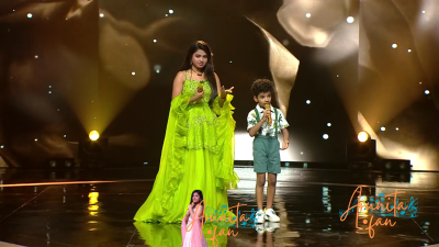 Arunita Kanjilal on Superstar Singer Season 3-Day10 (19)
Captain Arunita Kanjilal's some special moments on the set of Superstar Singer Season 3, Day 10
Broadcast Date: April 14, 2024
Picture Courtesy: Sony TV, India & Content Team Official
Keywords: Superstar Singer Season 3, Arunita Kanjilal