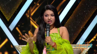 Arunita Kanjilal on Superstar Singer Season 3-Day9 (18)
Captain Arunita Kanjilal's some special moments on the set of Superstar Singer Season 3, Day 9
Broadcast Date: April 13, 2024
Picture Courtesy: Sony TV, India & Content Team Official
Keywords: Superstar Singer Season 3, Arunita Kanjilal