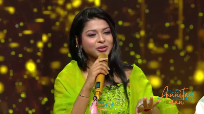 Arunita Kanjilal on Superstar Singer Season 3-Day9 (65)
Captain Arunita Kanjilal's some special moments on the set of Superstar Singer Season 3, Day 9
Broadcast Date: April 13, 2024
Picture Courtesy: Sony TV, India & Content Team Official
Keywords: Superstar Singer Season 3, Arunita Kanjilal