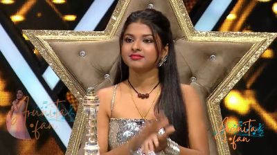 Arunita Kanjilal on Superstar Singer Season 3-Day11 (3)
Captain Arunita Kanjilal's some special moments on the set of Superstar Singer Season 3, Day 11, Shreemati Special
Broadcast Date: April 20, 2024
Picture Courtesy: Sony TV, India & Content Team Official
Keywords: Superstar Singer Season 3, Arunita Kanjilal